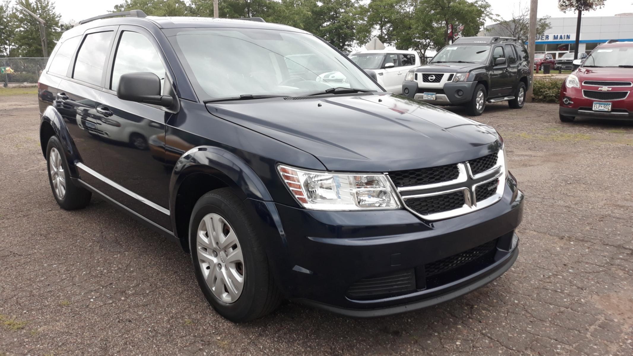 2018 Blue /GRAY DODGE JOURNEY SE (3C4PDCABXJT) with an 2.4 engine, AUTO transmission, located at 434 West Main Street, Anoka, MN, 55303, (763) 576-9696, 45.201759, -93.396706 - 2018 DODGE JOURNEY SE, 5 PASSENGER, ONE OWNER, NO ACCIDENTS, LOW MILES. INSPECTED AND SAFTY CHECKED BY CERTIFIED MECHANIC. - Photo #2