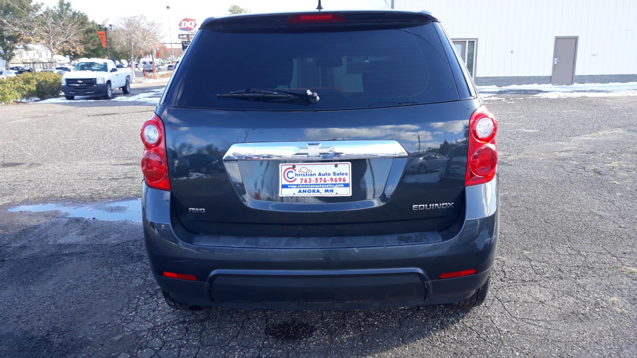 2013 GRAY /GRAY Chevrolet Equinox LS AWD (2GNFLCEK1D6) with an 2.4L L4 DOHC 16V engine, 6-Speed Automatic transmission, located at 434 West Main Street, Anoka, MN, 55303, (763) 576-9696, 45.201759, -93.396706 - Photo #5