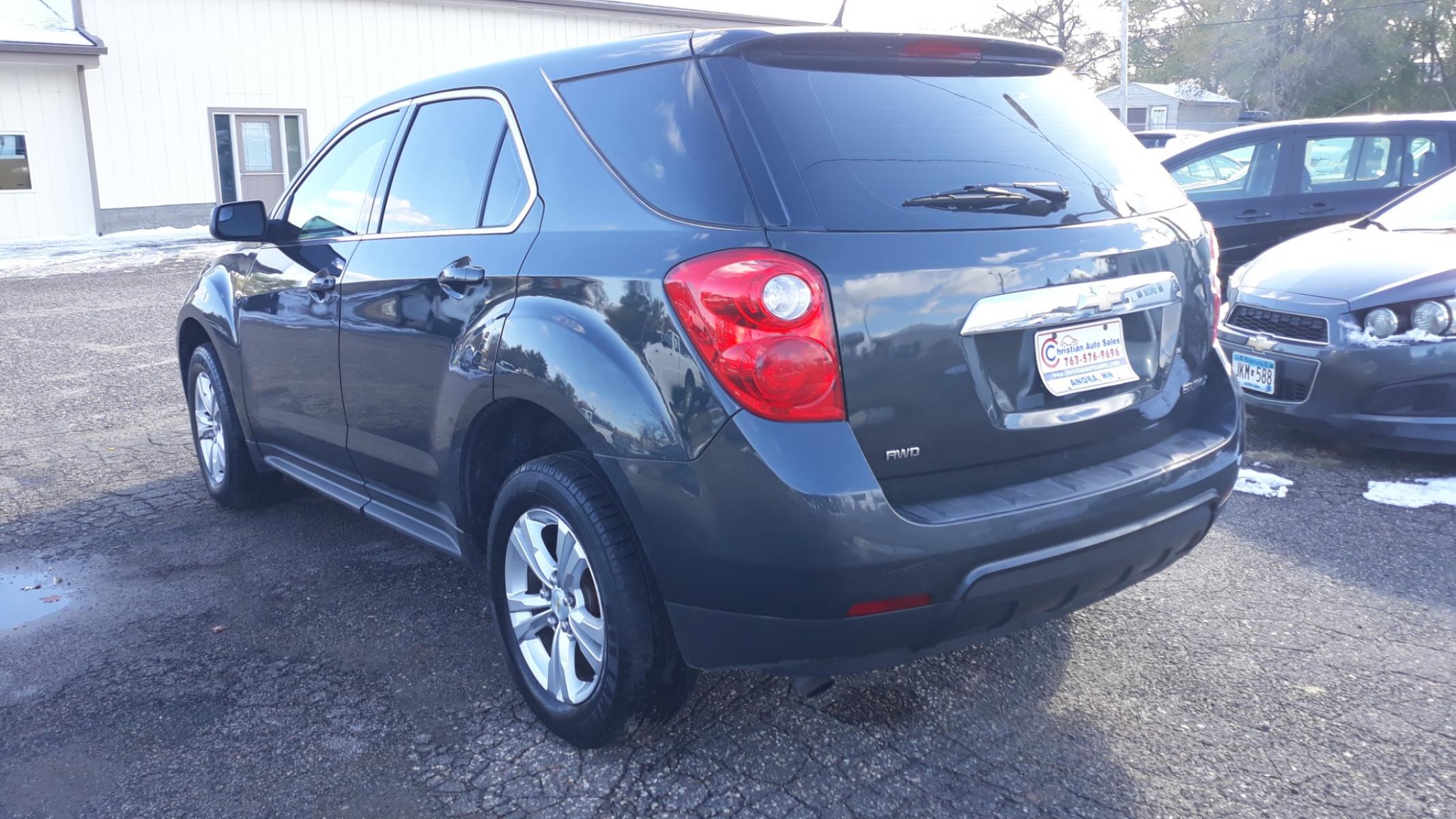 2013 GRAY /GRAY Chevrolet Equinox LS AWD (2GNFLCEK1D6) with an 2.4L L4 DOHC 16V engine, 6-Speed Automatic transmission, located at 434 West Main Street, Anoka, MN, 55303, (763) 576-9696, 45.201759, -93.396706 - Photo #6